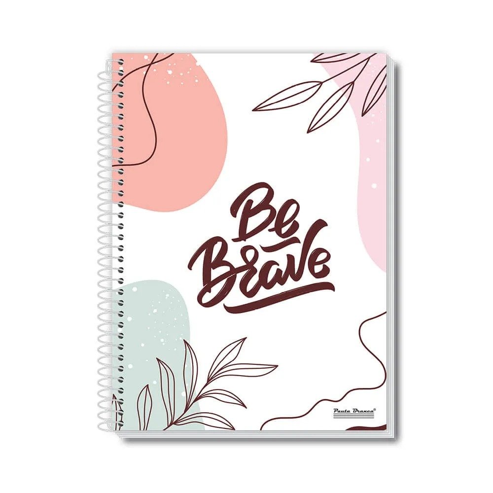 Caderno Pauta Branca 14cmX11cm 80 folhas VARIADOS - Imagem 3